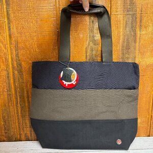 Token Waxed Nylon Junction Tote Bag